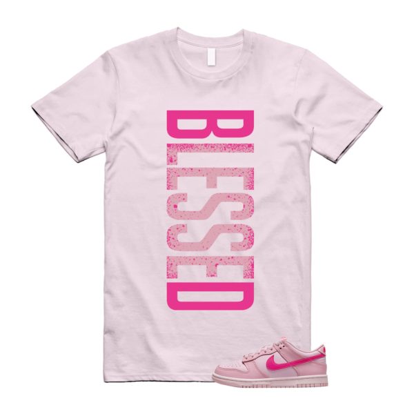 Dunk Triple Pink Valentines Day DTP Low GS Light Soft Prime 1 T Shirt Match VERTBLS ,DH9765-600 Jezsport.com