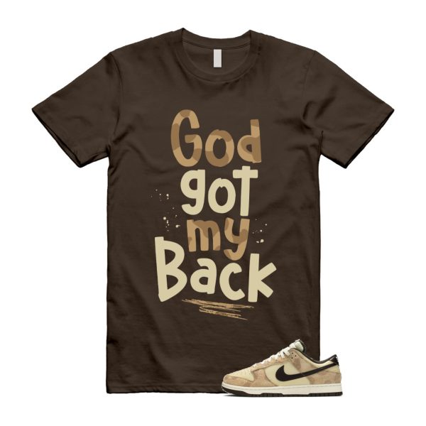 Dunk Giraffe Beach Cheetah Baroque Brown Canvas Sail Animal Pack Low Retro PRM T Shirt Match GOD ,DH7913-200 Jezsport.com