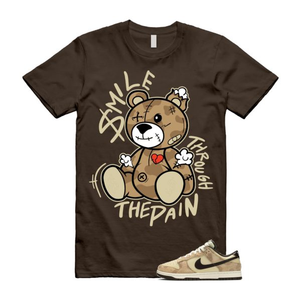 Dunk Giraffe Beach Cheetah Baroque Brown Canvas Sail Animal Pack Low Retro PRM T Shirt Match SM2 ,DH7913-200 Jezsport.com