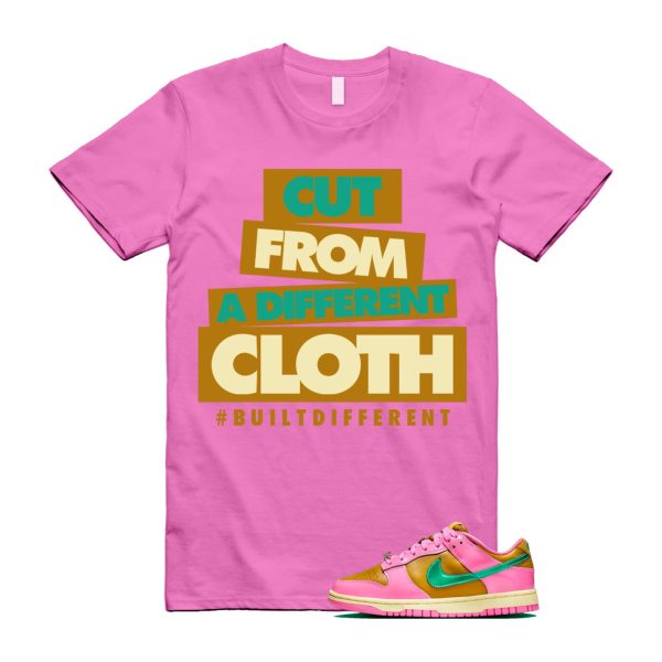 Dunk Parris Goebel Playful Pink Multi Color Bronzine Clear Jade Luminous Green Low QS T Shirt Match CLOTH ,FN2721-600 Jezsport.com