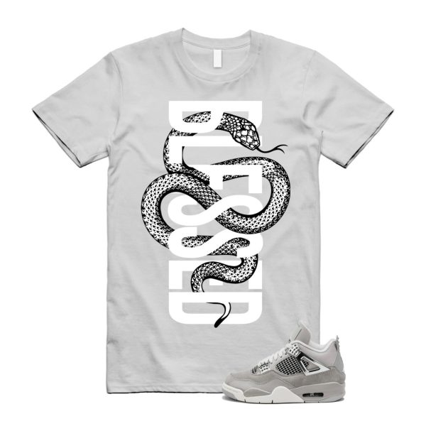 Frozen Moments 4 Metallic Silver Sail Neutral Grey Light Iron Ore Black T Shirt Match SNAKEBLS Jezsport.com