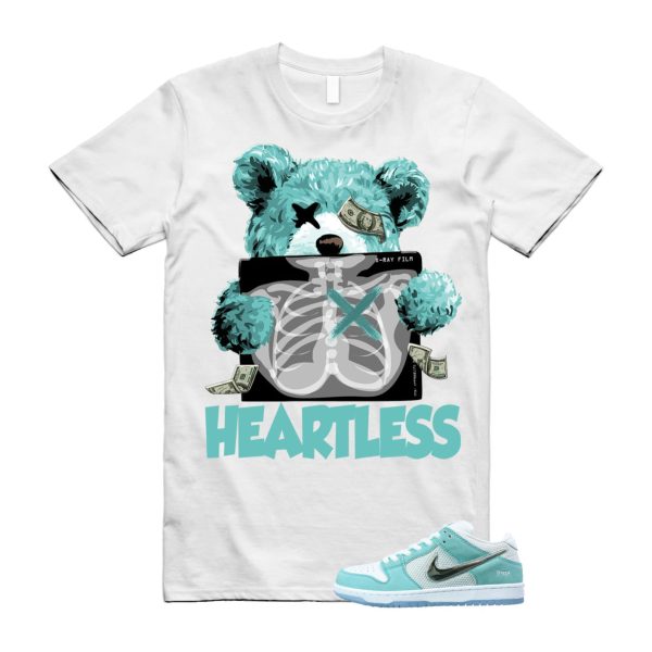 Dunk April Skateboards SB Turbo Green Metallic Silver T Shirt Match HEART Jezsport.com