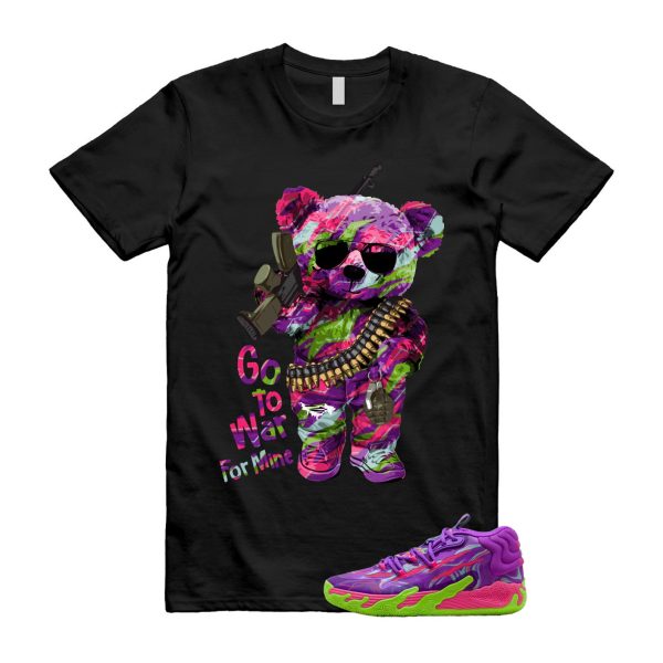 Toxic LaMelo Ball Purple Glimmer Green Gecko 03 Slime T Shirt Match WAR Jezsport.com