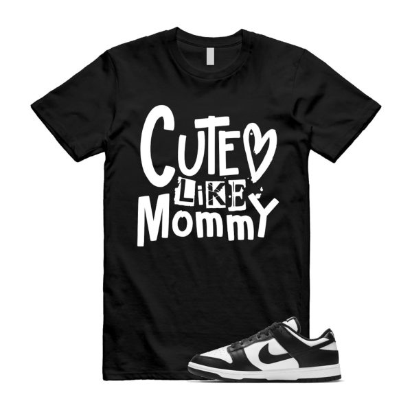 Dunk Panda White Black Low Retro Classic Traditional T Shirt Match MOMMY ,DD1503-101 Jezsport.com