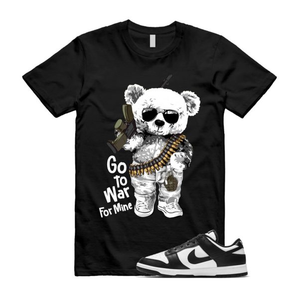 Dunk Panda White Black Low Retro Classic Traditional T Shirt Match WAR ,DD1503-101 Jezsport.com