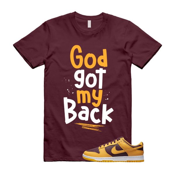 Dunk Arizona Maroon Yellow University Gold State Washington White Deep Low T Shirt Match GOD Jezsport.com