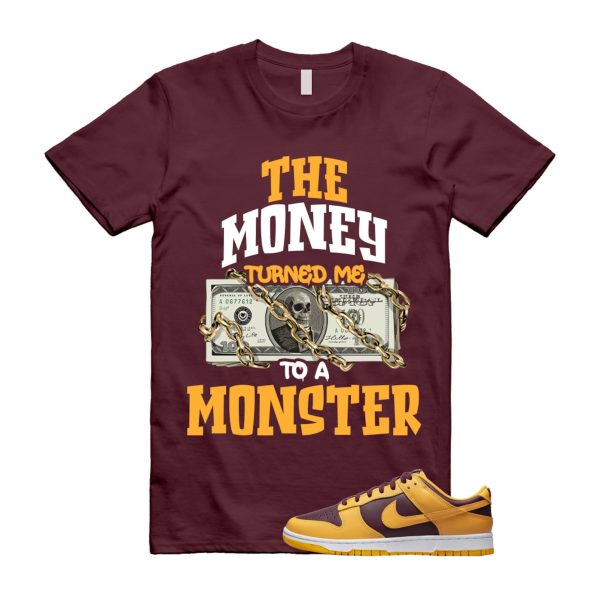 Dunk Arizona Maroon Yellow University Gold State Washington White Deep Low T Shirt Match MONSTER ,DD1391-702 Jezsport.com