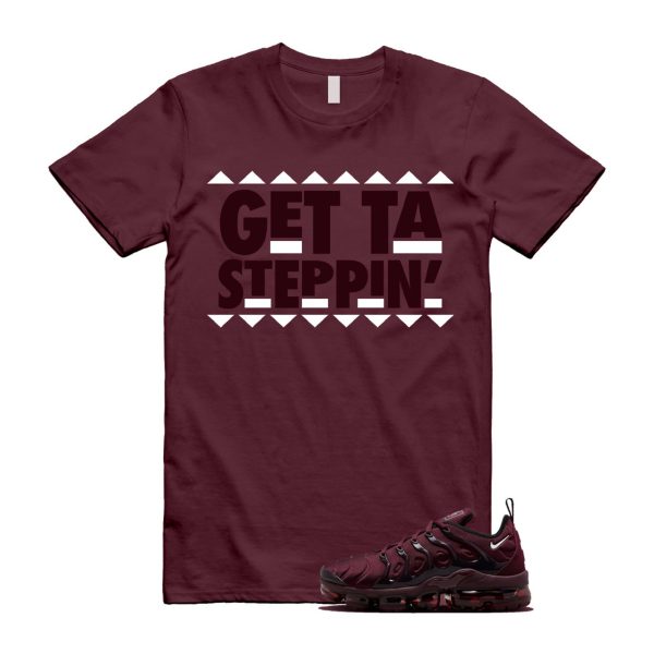 VaporMax Night Maroon Burgundy Cedar White Black Plus Air T Shirt Match GET ,FN6850-681 Jezsport.com