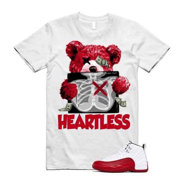 Cherry 12 Varsity Red White T Shirt Match HEART ,CT8013-116 Jezsport.com