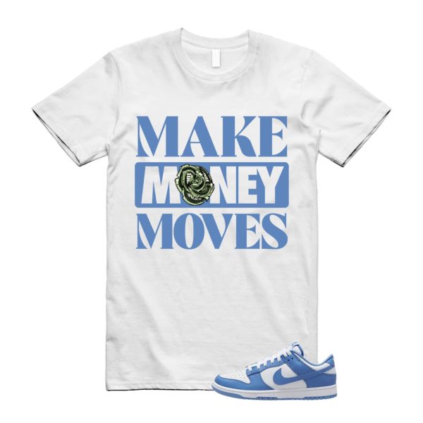 Dunk Polar Blue White Winter Low T Shirt Match MOVES ,DV0833-400 Jezsport.com