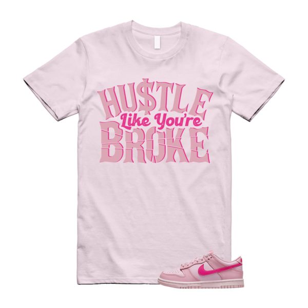 Dunk Triple Pink Valentines Day DTP Low GS Light Soft Prime 1 T Shirt Match BROKE ,DH9765-600 Jezsport.com