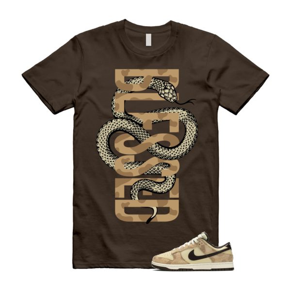 Dunk Giraffe Beach Cheetah Baroque Brown Canvas Sail Animal Pack Low Retro PRM T Shirt Match SNAKEBLS ,DH7913-200 Jezsport.com