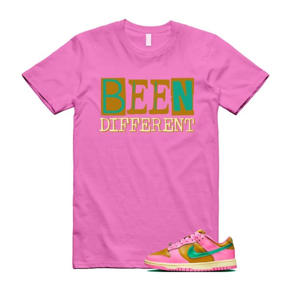 Dunk Parris Goebel Playful Pink Multi Color Bronzine Clear Jade Luminous Green Low QS T Shirt Match BEEN ,FN2721-600 Jezsport.com