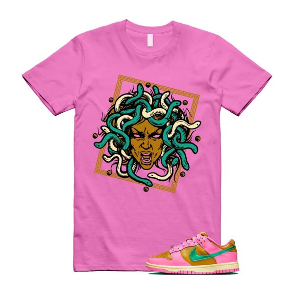 Dunk Parris Goebel Playful Pink Multi Color Bronzine Clear Jade Luminous Green Low QS T Shirt Match SHM ,FN2721-600 Jezsport.com