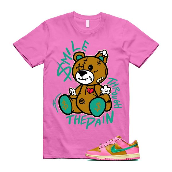 Dunk Parris Goebel Playful Pink Multi Color Bronzine Clear Jade Luminous Green Low QS T Shirt Match SM2 Jezsport.com