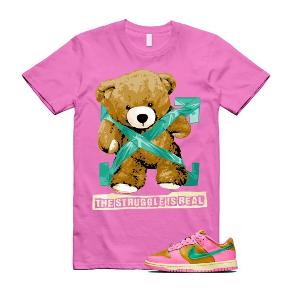 Dunk Parris Goebel Playful Pink Multi Color Bronzine Clear Jade Luminous Green Low QS T Shirt Match STRUG Jezsport.com