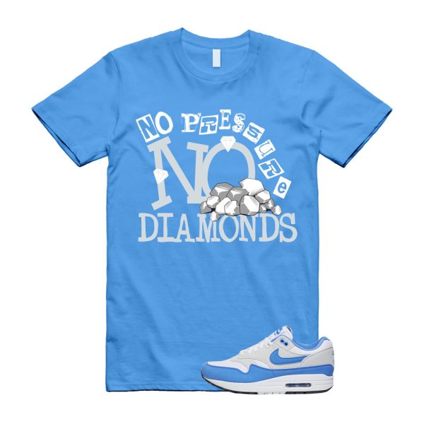 Air Max 1 University Blue White Photon Dust Black T Shirt Match DIAMOND ,Fd9082-103 Jezsport.com