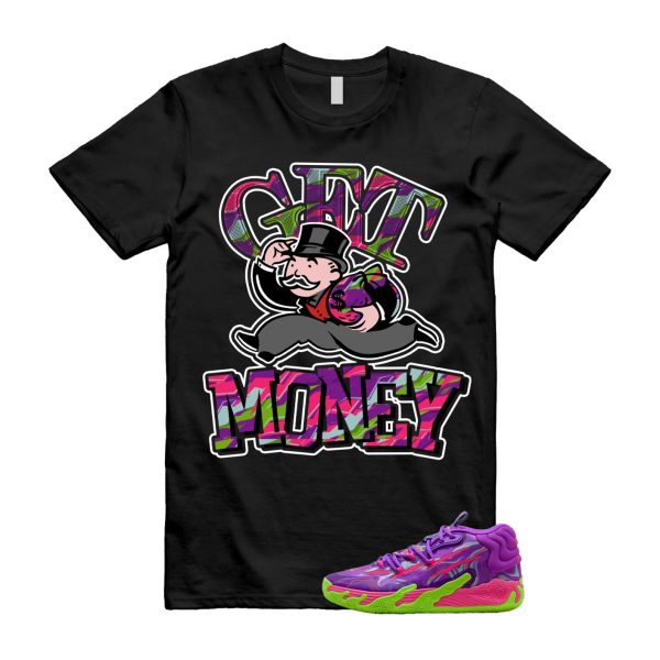 Toxic LaMelo Ball Purple Glimmer Green Gecko 03 Slime T Shirt Match GM Jezsport.com