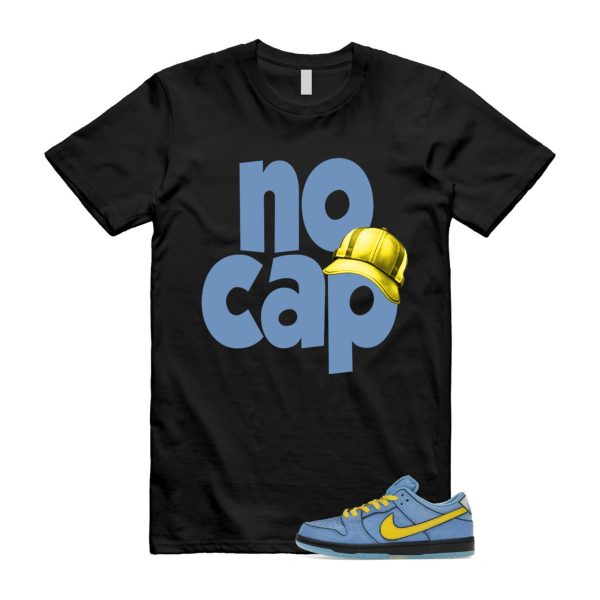 Dunk Bubbles The Power Girls Blue Chill Deep Royal Active Pink Yellow Black T Shirt Match NO CAP ,FZ8833-400 Jezsport.com