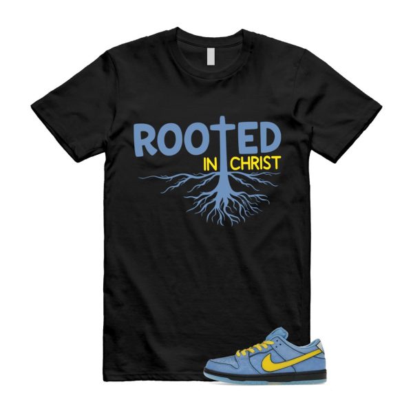 Dunk Bubbles The Power Girls Blue Chill Deep Royal Active Pink Yellow Black T Shirt Match ROOTED ,FZ8833-400 Jezsport.com