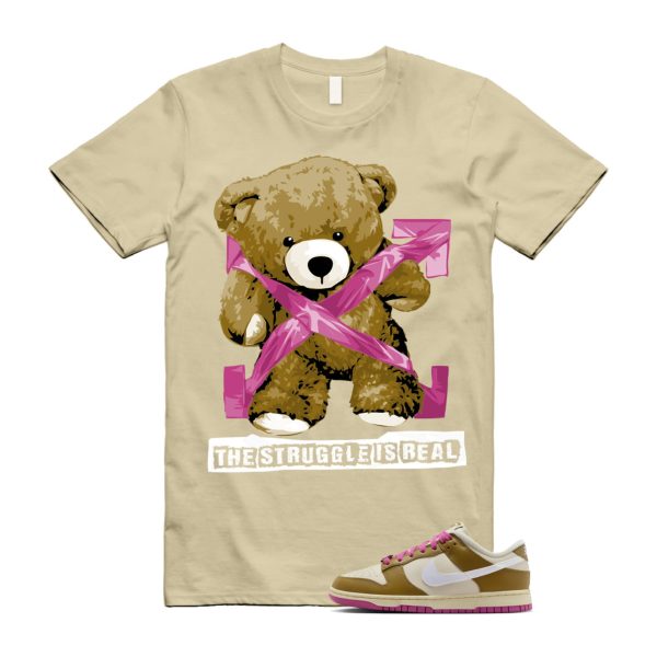 Dunk Bronzine Playful Pink Coconut Milk T Shirt Match STRUG ,FD8683-700 Jezsport.com