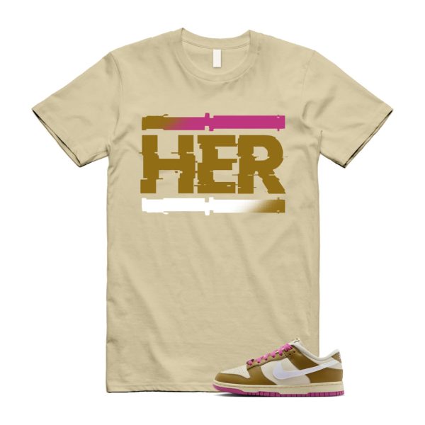 Dunk Bronzine Playful Pink Coconut Milk T Shirt Match HER ,FD8683-700 Jezsport.com