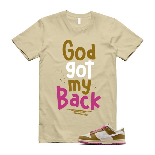 Dunk Bronzine Playful Pink Coconut Milk T Shirt Match GOD ,FD8683-700 Jezsport.com