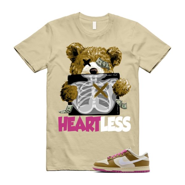 Dunk Bronzine Playful Pink Coconut Milk T Shirt Match HEART ,FD8683-700 Jezsport.com