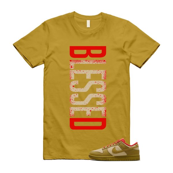 Dunk Bronzine Sesame Picante Red Low T Shirt Match VERTBLS ,FQ8897-252 Jezsport.com