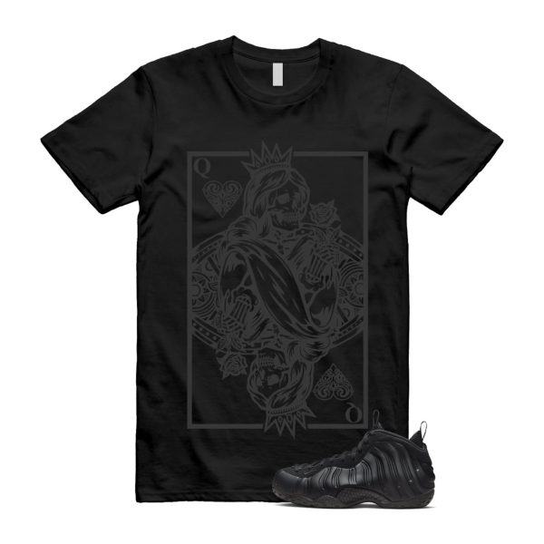 Foamposite Anthracite Air One Black T Shirt Match QC ,FD5855-001 Jezsport.com