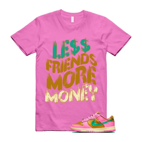 Dunk Parris Goebel Playful Pink Multi Color Bronzine Clear Jade Luminous Green Low QS T Shirt Match LF ,FN2721-600 Jezsport.com