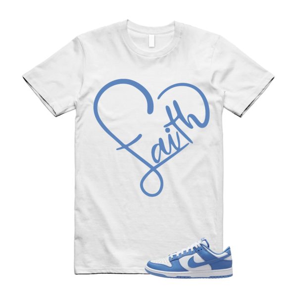 Dunk Polar Blue White Winter Low T Shirt Match FAITH ,DV0833-400 Jezsport.com