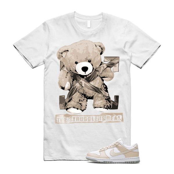 Dunk Orewood Low Next Nature White Light Brown WMNS T Shirt Match STRUG ,DN1431-100 Jezsport.com