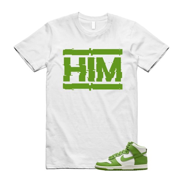 Dunk Chlorophyll Green Sail High T Shirt Match HIM ,DD1869-300 Jezsport.com