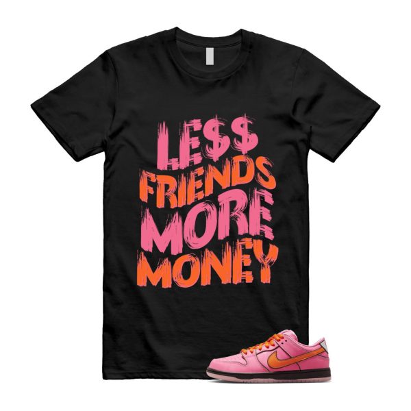 Dunk Blossom The Power Girls Lotus Pink Digital Medium Soft Black T Shirt Match LF ,FD2631-600 Jezsport.com