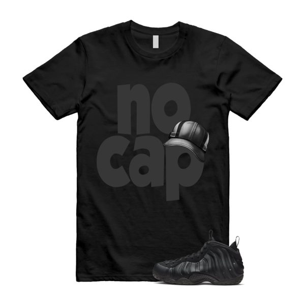 Foamposite Anthracite Air One Black T Shirt Match NO CAP ,FD5855-001 Jezsport.com