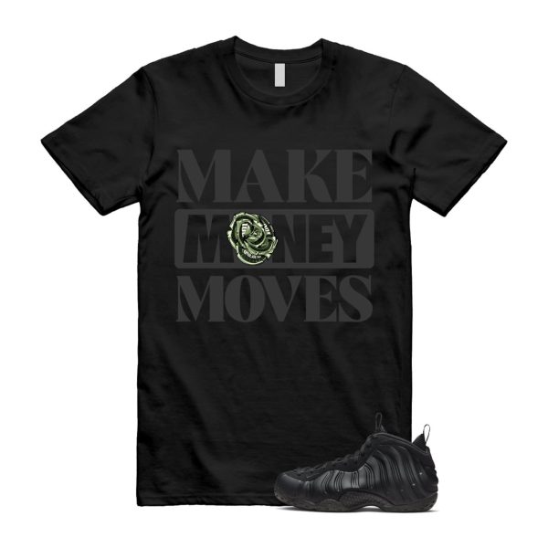 Foamposite Anthracite Air One Black T Shirt Match MOVES ,FD5855-001 Jezsport.com