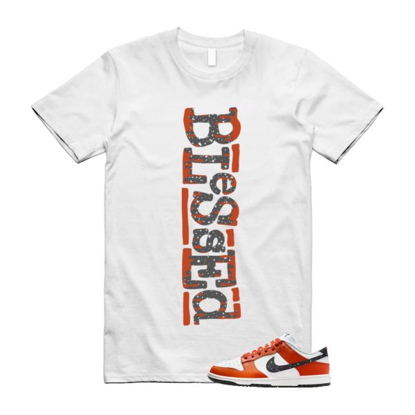 Dunk Night Sky Campfire Orange Anthracite Low Summit White T Shirt Match B2 ,FV6909-800 Jezsport.com