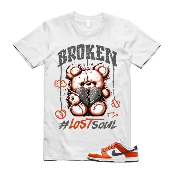 Dunk Night Sky Campfire Orange Anthracite Low Summit White T Shirt Match BRLS ,FV6909-800 Jezsport.com