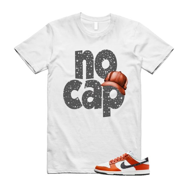 Dunk Night Sky Campfire Orange Anthracite Low Summit White T Shirt Match NO CAP ,FV6909-800 Jezsport.com