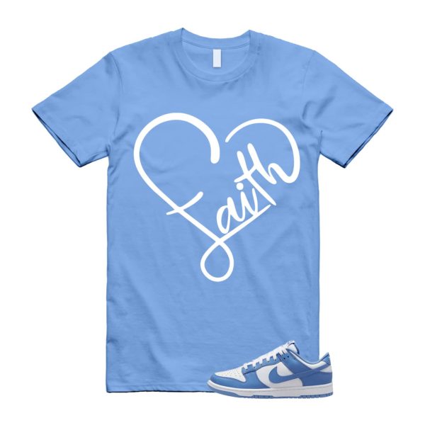 Dunk Polar Blue White Winter Low T Shirt Match FAITH ,DV0833-400 Jezsport.com