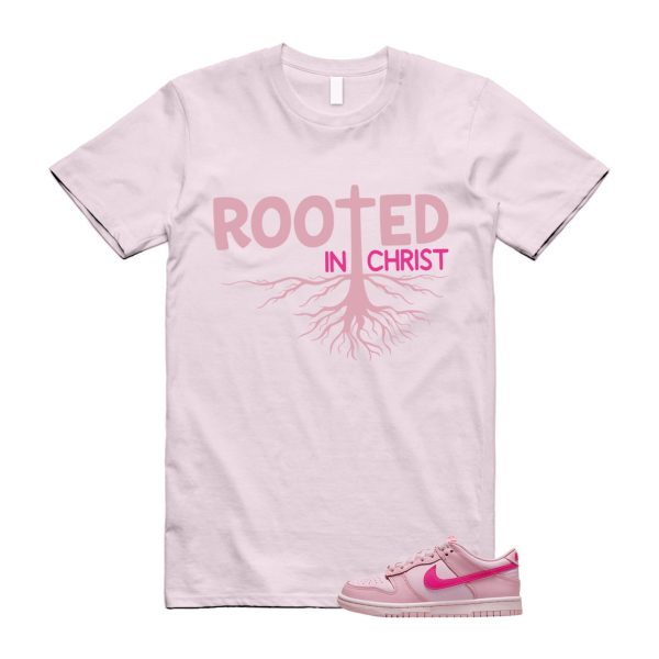 Dunk Triple Pink Valentines Day DTP Low GS Light Soft Prime 1 T Shirt Match ROOTED ,DH9765-600 Jezsport.com