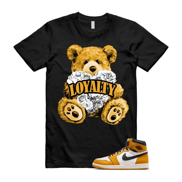 Ochre Yellow Black Sail White 1 Retro High OG T Shirt Match LYLTY ,FD1437-701 Jezsport.com