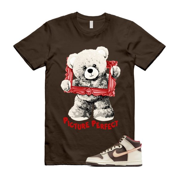 Dunk Baroque Brown Sesame Coconut Milk Mystic Red High T Shirt Match PIC ,DB2179-200 Jezsport.com