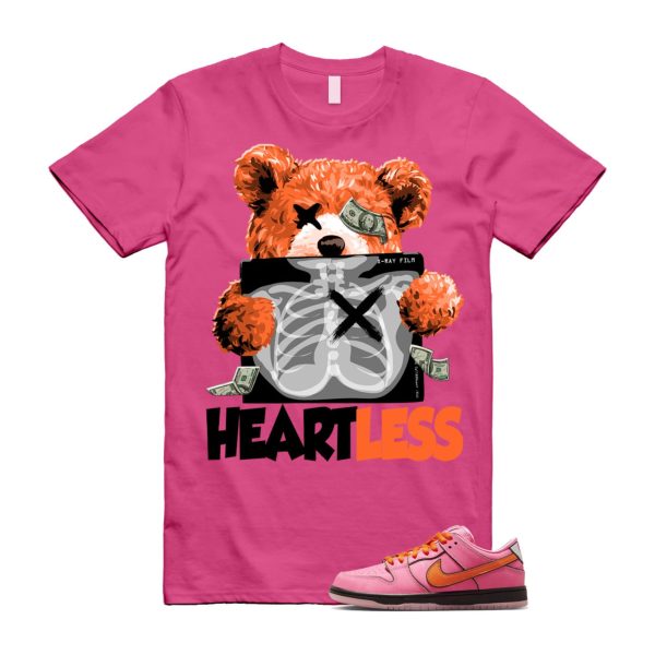 Dunk Blossom The Power Girls Lotus Pink Digital Medium Soft Black T Shirt Match HEART ,FD2631-600 Jezsport.com