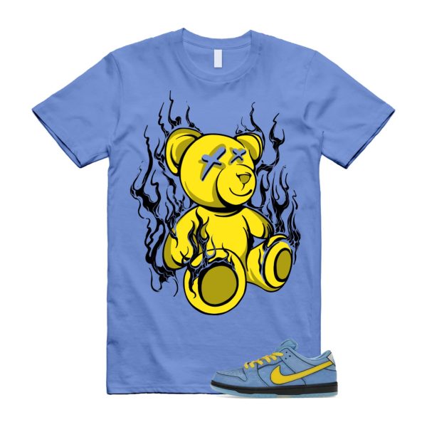 Dunk Bubbles The Power Girls Blue Chill Deep Royal Active Pink Yellow Black T Shirt Match LIT ,FZ8833-400 Jezsport.com