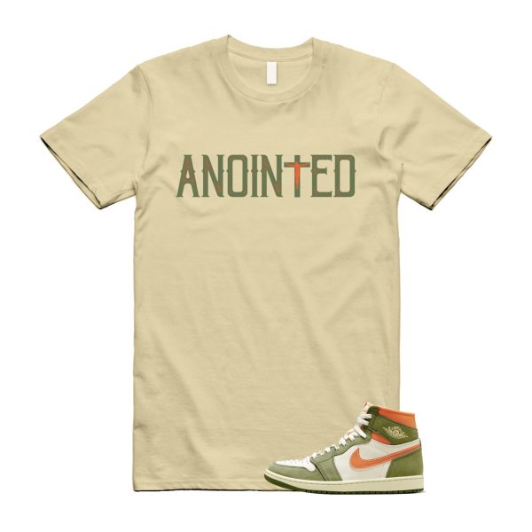 Craft Celadon 1 High OG Sky J Light Olive Bright Mandarin Coconut Milk T Shirt Match ANOINTED Jezsport.com