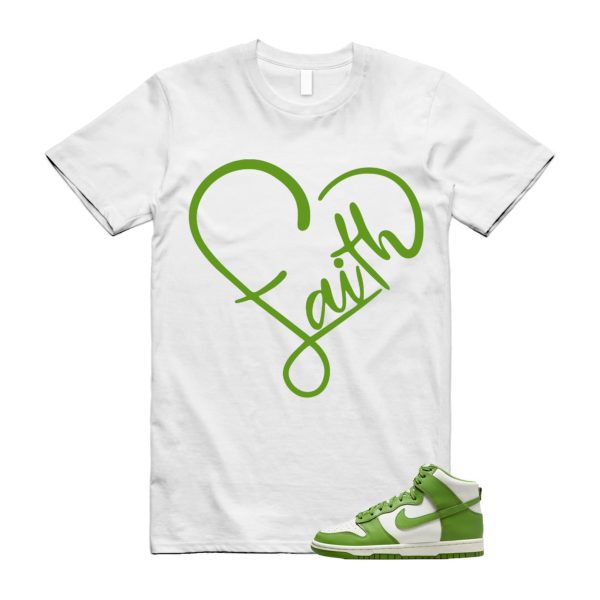 Dunk Chlorophyll Green Sail High T Shirt Match FAITH ,DD1869-300 Jezsport.com