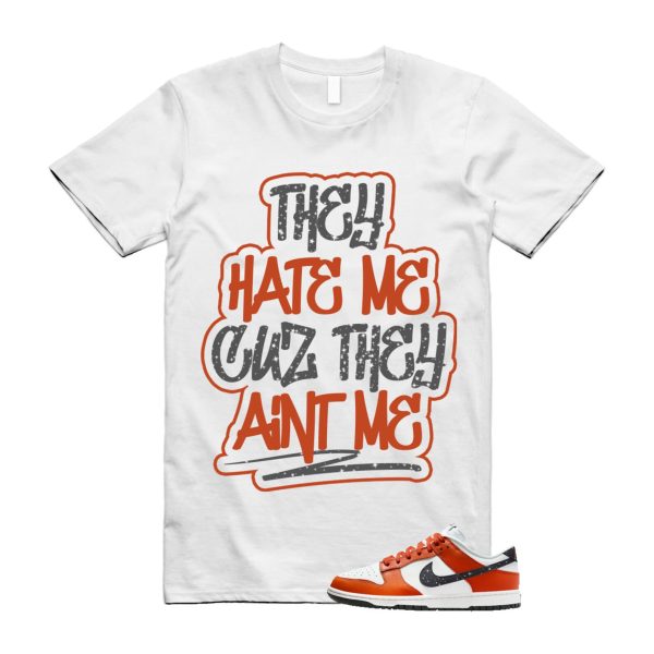 Dunk Night Sky Campfire Orange Anthracite Low Summit White T Shirt Match AINT ME ,FV6909-800 Jezsport.com