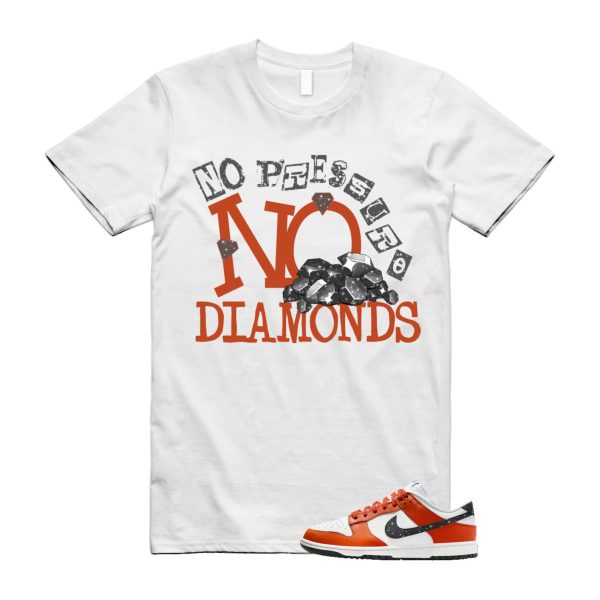 Dunk Night Sky Campfire Orange Anthracite Low Summit White T Shirt Match DIAMOND ,FV6909-800 Jezsport.com